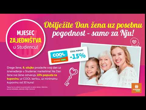 Proslavite Dan žena u Studenac marketima!