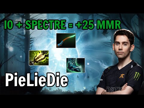 PieLieDie - Io | 7.27c | Dota 2 Ranked Gameplay | IO + SPECTRE = +25 MMR