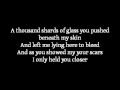 Apocalyptica ~ Broken Pieces (lyrics) ft. Lacey ...