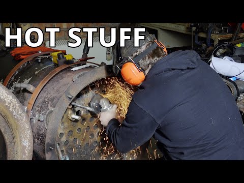 387. Fire in the hold! Two steam narrowboats have their boilers taken out and refurbished.