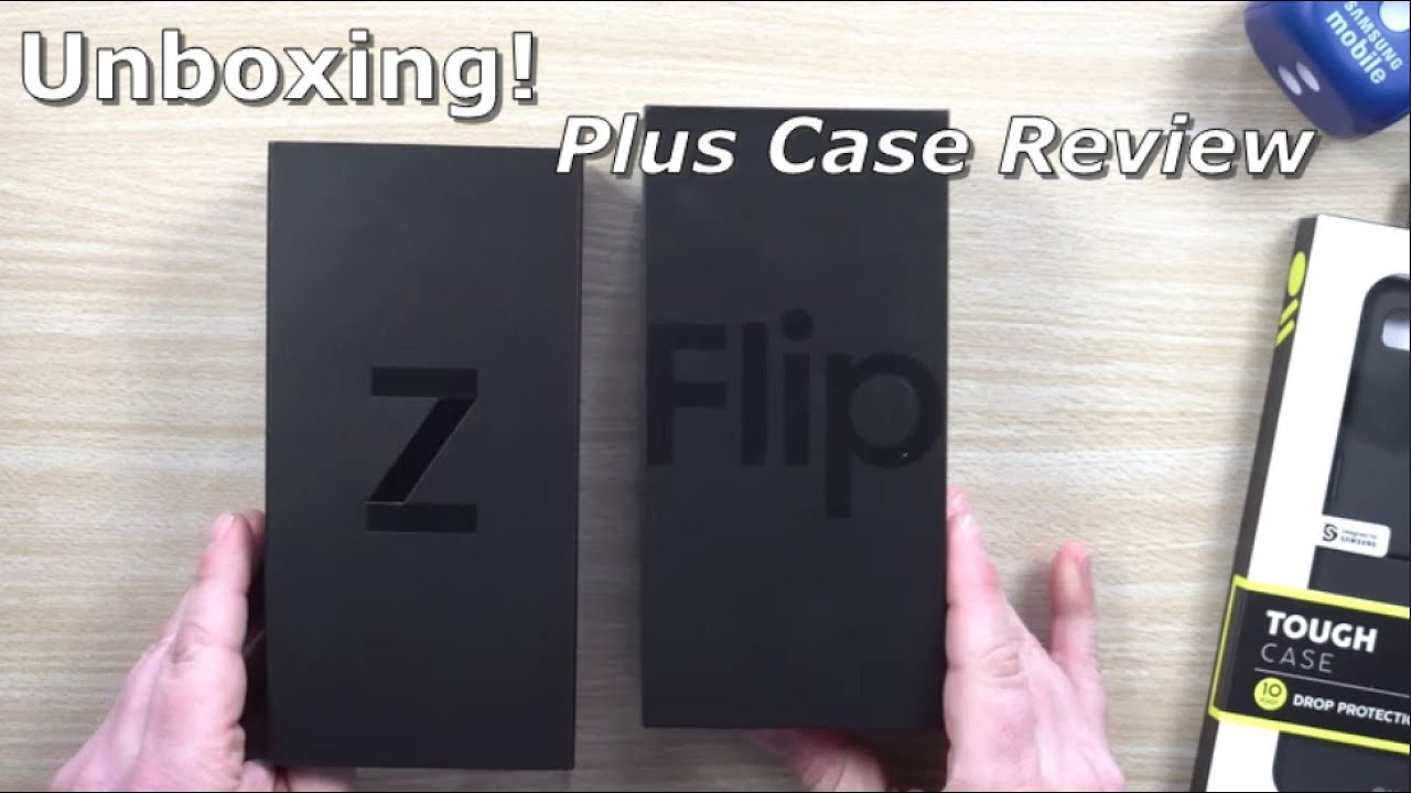 Galaxy Z Flip Unboxing, First Impressions and Case Review