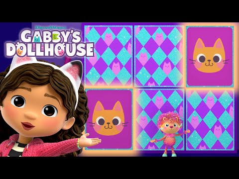 Can You Match the Cards? Memory Game for Kids! | GABBY'S DOLLHOUSE | Netflix