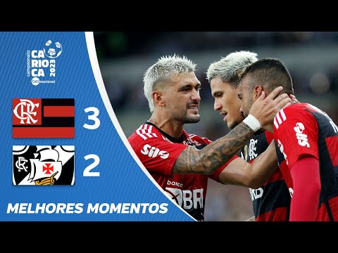 FLAMENGO 3 x 2 VASCO - MELHORES MOMENTOS - CARIOCÃO BETNACIONAL 2023