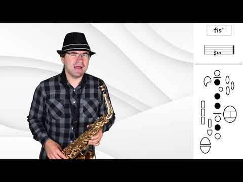 Saxophon lernen - 28 Ein neuer Ton - das fis