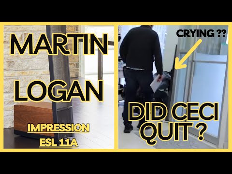 Martin Logans Eindruck ESL 11A & Hat Ceci aufgegeben?