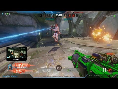 COOLLERZ vs. Clawz (1/4 play-off, DreamHack Winter 2018) – Quake Champions