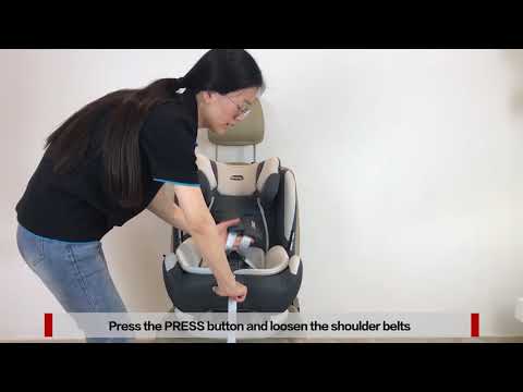 【REEBABY】Berton (ISOFIX) Baby Car seat installation  0-36KG     Group0+123
