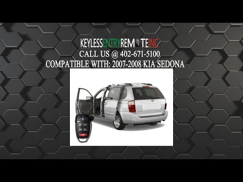 KIA Sedona Key Fob Battery Replacement - DIY - (2006 - 2014)