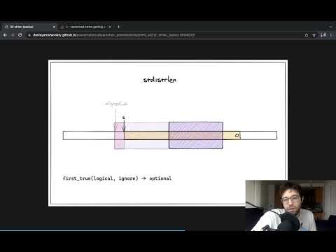 SIMD algorithms. 02, strlen basics