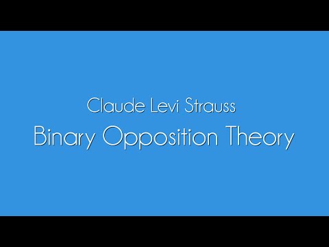 克勞德-列維-施特勞斯理論解讀｜二元對立 (Claude Levi Strauss Theory Explained | Binary Opposites)