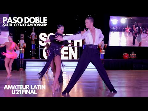 SOUTH OPEN | Amateur U21 Latin Final | Paso Doble