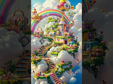 the Cloud cty. #ai #aiart  #aiera