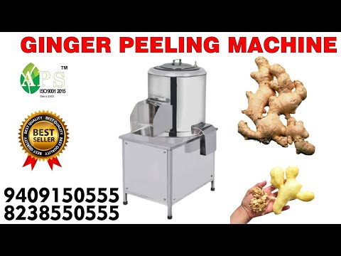 Ginger Peeling Machine 100KG/H