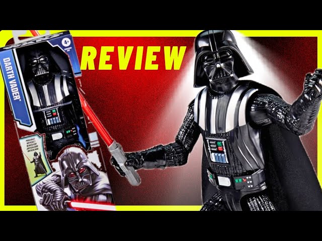Vídeo relacionado con Star Wars Titan Hero Series, Figura de acción de Darth Vader de 30 cm