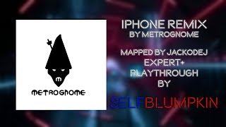 Beat Saber - iPhone - Metrognome Remix - Mapped by JackoDEJ