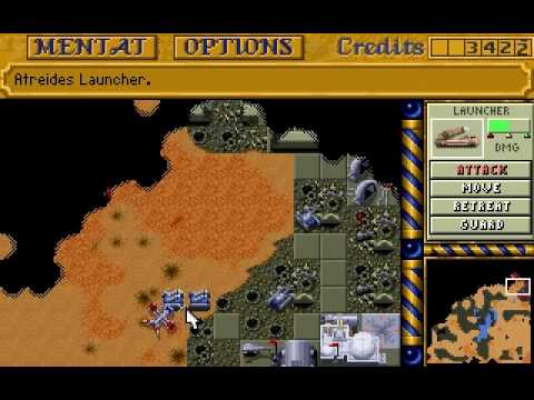 Abandonia Presents: Dune II: The Building of a Dynasty Gameplay