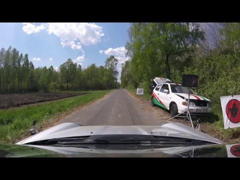 Toyota MR2 J.Buchowski - Rallysprint Milano 8.05.16 - przejazd 1