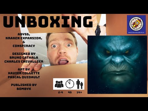 Abyss, Kraken expansion, and Conspiracy Abyss Universe Unboxing