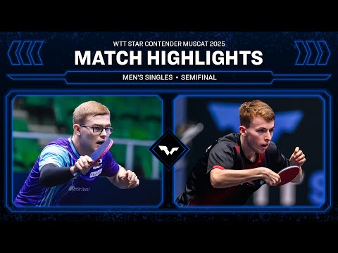 Alexis Lebrun vs Flavien Coton | MS SF | #WTTMuscat 2025