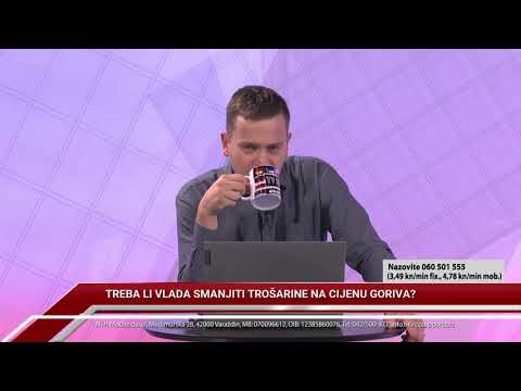 TV REPLIKA 12.10.2021. TREBA LI VLADA SMANJITI TROŠARINE NA CIJENU GORIVA?