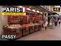 Walking in Paris - 16e arrondissement - Passy - [4K] - Summer 2024 ☁