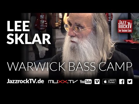 JazzrockTV #73 Warwick Bass Camp 2013 (Leland Sklar, Antonella Mazza)