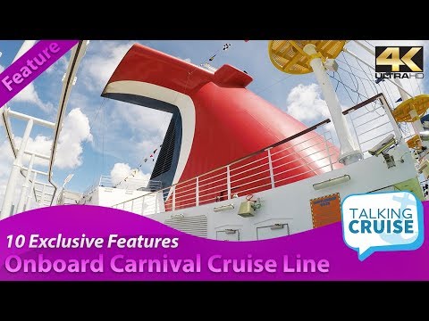 Carnival Cruise Line Ships - 10 Exclusive Onboard Features