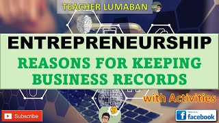 Reasons For Keeping Business Records