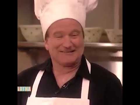 Robin Williams and Martha Stewart - Cooking Is Pure Comedy