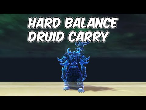 HARD Balance Druid Carry - 9.2.5 Balance Druid PvP - 9.2.5 WoW Shadowlands PvP