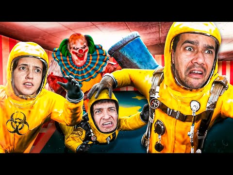 SOBREVIVENDO NAS BACKROOMS COM OS AMIGOS - Escape the Backrooms