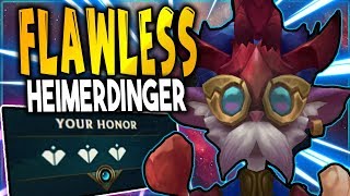 THE PERFECT HEIMERDINGER! THIS TOP HAS A GOD COMPLEX? | The Road To Challenger! - League of Legends