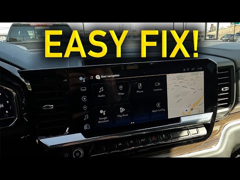 2024 Chevrolet Silverado 13.4 Inch Touchscreen Reset Tutorial