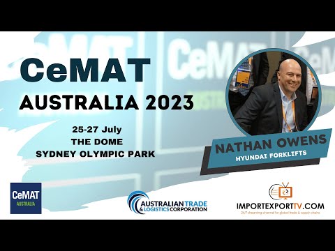 Nathan Owens at CEMAT Australia 2023