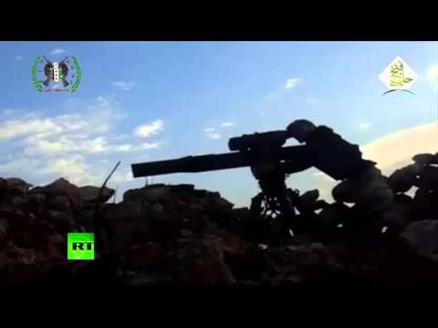 TOW Missile Vs. T-90, Direct Hit Probably First-Ever Footage From Syrian Battleground