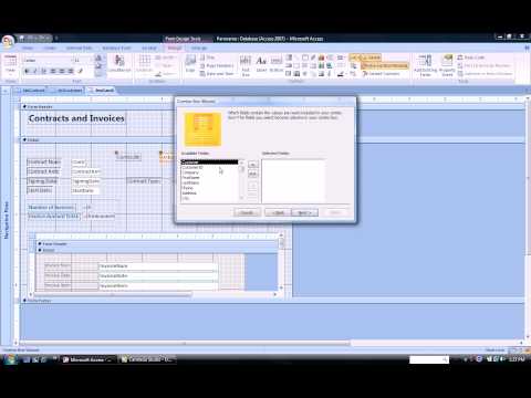 Access - Combo Box to Display Information Part I
