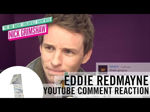 エディ・レッドメーン - Youtube コメントの反応 (Eddie Redmayne - Youtube Comment Reactions)
