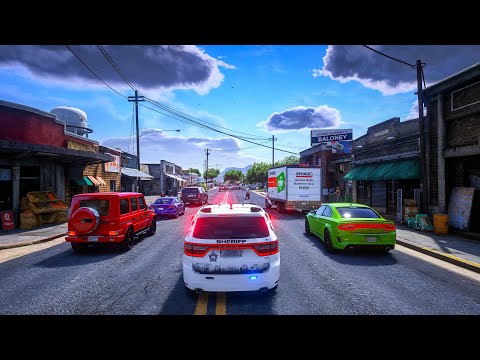 Most Realistic Sheriff Patrol in GTA 5 | LSPDFR Real Life Gameplay 4K