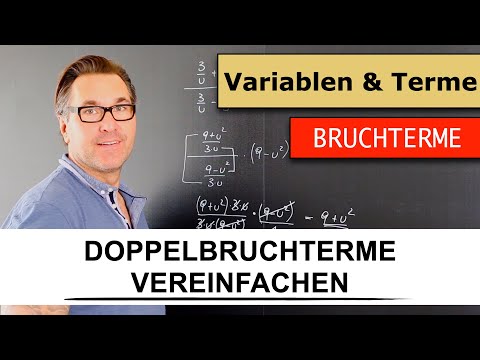 Doppelbruchterme vereinfachen | Bruchterme multiplizieren | Kürzen | Erweitern | Rechnen mit Brüchen