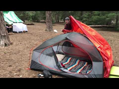 Ranger Review of the Marmot Limelight tent at Bear Spring Campground (spoiler alert.. love this tent) 