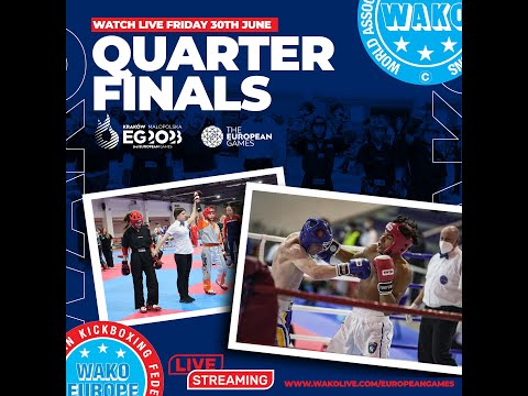 Afternoon Session European Games Ring Quarter Finals 2023