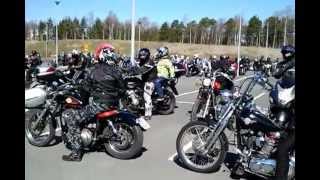 preview picture of video 'Motorradtreffen 01.05.2012 Rauma/Finnland'