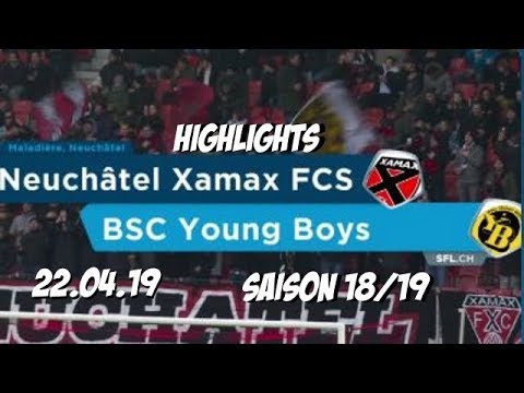 Highlights:FCS Neuchatel Xamax vs BSC Young Boys (22.04.19)