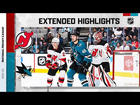 New Jersey Devils vs San Jose Sharks Nov 6, 2021 HIGHLIGHTS