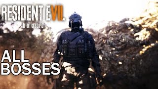 Resident Evil 7: All Bosses and Ending (1080p 60fps)