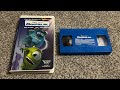 Monsters Inc 2002 VHS White Clamshell Copy Overview