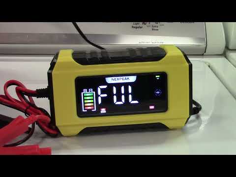 NEXPEAK 15A 9-Stage Battery Charger Review