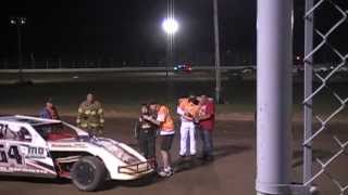 preview picture of video 'Jacob Eucker - 6-15-13 - Econo Mod Feature - Sharon Speedway'