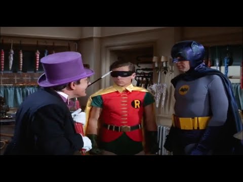 Batman & Robin meet The Penguin | Batman TV series Easter egg (1966)
