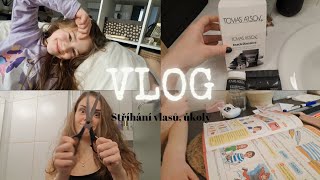 VLOG- nemoci, nový účes, domácí pohodička